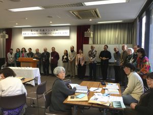 常任運営委員にと立ち上がって下さった方々。神様の約束を信じて…