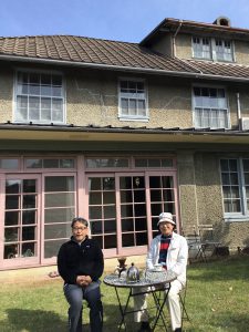 千葉から和子母の甥が御来訪。何十年ぶりかの再会に感激.ホームページご覧下さっているとのこと。
