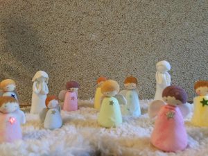 療養中の友から心こもった贈り物感謝❗️クミコレ天使達とお祈りしていますね